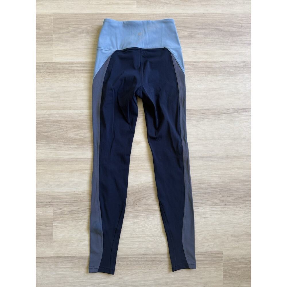 Lululemon Get Going Train Tight 28" Inseam True Navy Cascade Thunder Blue Size 4 - Picture 2 of 7